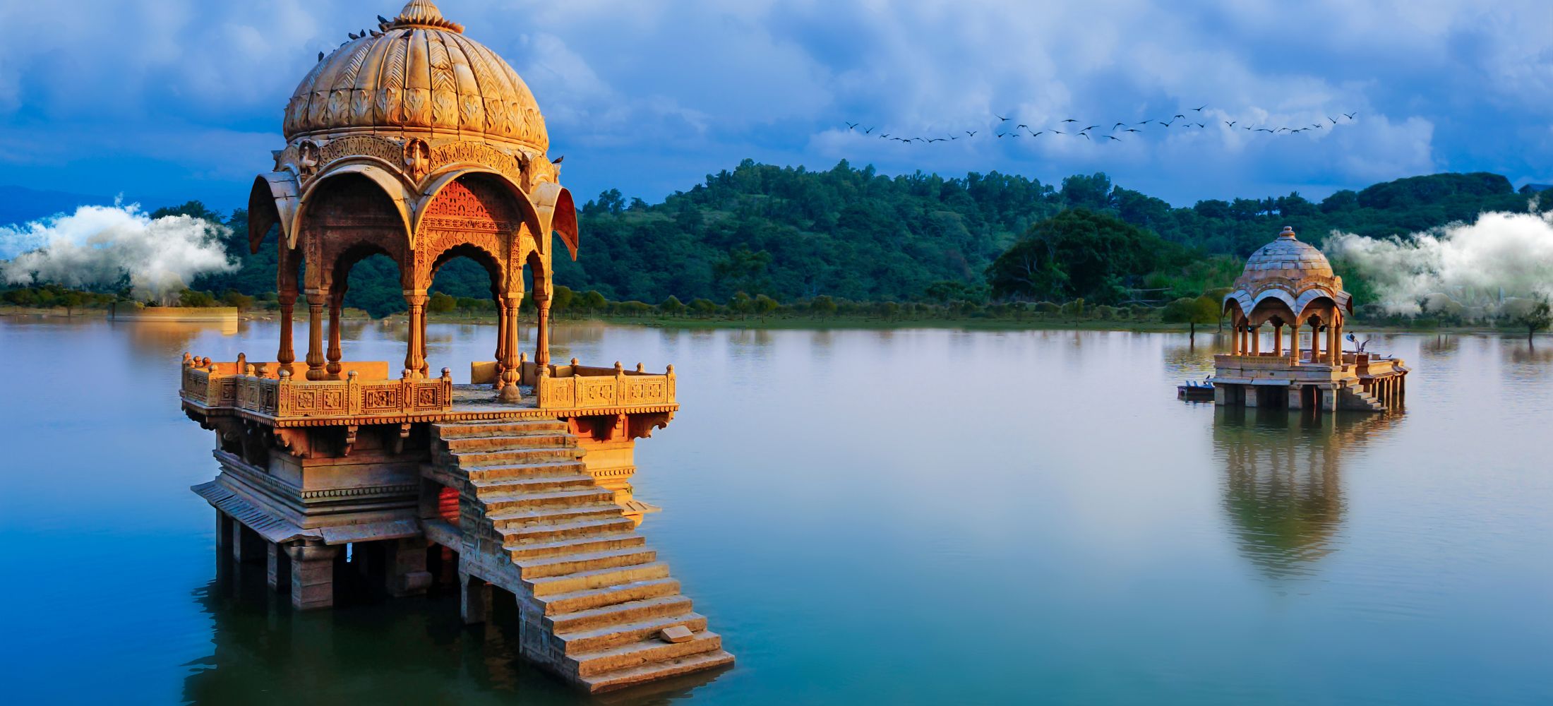 Romance of Lakes & Hills
